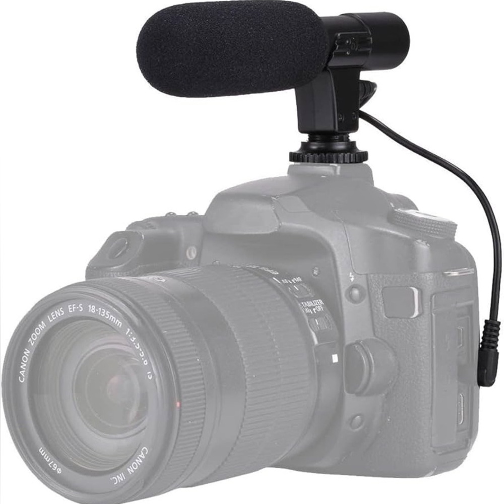 Brand New Acuvar Mini Shotgun Microphone for Camera & Smartphone 3.5 mm Jack